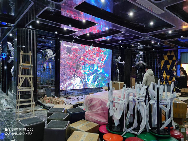 沙湾室内P2.5全彩显示屏